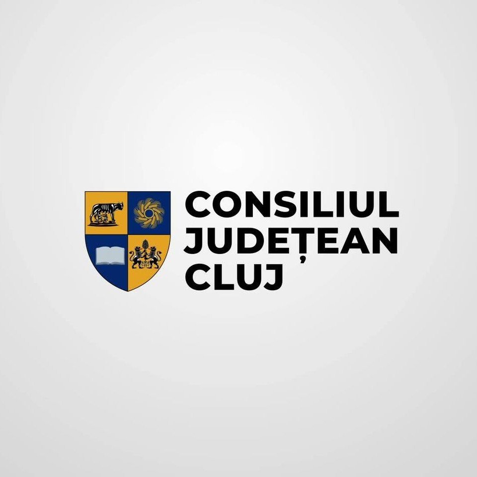 Sigla Consiliului Județean Cluj.